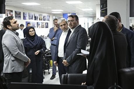بازدید مدیرعامل سازمان جمع‌آوری و فروش اموال تملیکی از خبرگزاری میزان