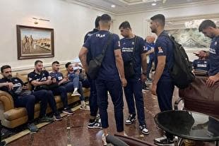 تیم ملی والیبال ایران وارد دوحه شد