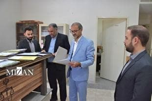 رئیس‌کل دادگستری خراسان جنوبی از شعب قضایی شهرستان‌های طبس و عشق‌آباد بازدید کرد