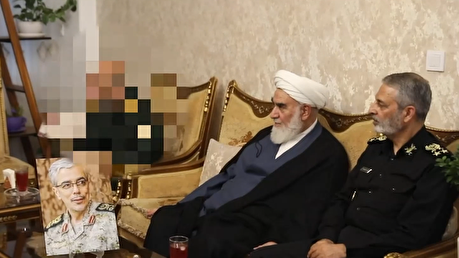 دیدار رئیس دفتر رهبر انقلاب و رئیس ستادکل نیروهای مسلح با خانواده‌های شهدای اقتدار