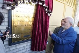 فاز دوم تصفیه‌خانه فاضلاب زنجان با حضور وزیر نیرو افتتاح شد