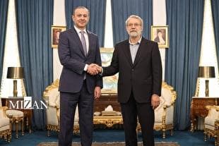لاریجانی با دبیر شورای امنیت ارمنستان دیدار کرد