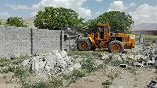 بیش از ۲۱ هزار متر‌مربع از اراضی ملی سوادکوه آزاد سازی شد