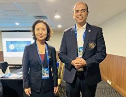 دیدار رئیس فدراسیون ووشو ایران با دبیرکل فدراسیون جهانی/ دعوت رسمی IWUF از صدیقی