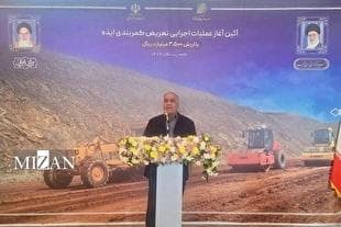 عملیات اجرایی تعریض کمربندی ایذه آغاز شد/ توسعه حمل‌ونقل جاده‌ای، مسیر اصلی بهره‌برداری از ثروت‌های منطقه