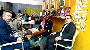 دیدار مدیر مشارکت‌های نمایشگاهی وزارت فرهنگ عربستان با مدیرعامل خانه کتاب و ادبیات ایران