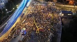 تظاهرات هزاران نفر در شهر‌های فلسطین اشغالی