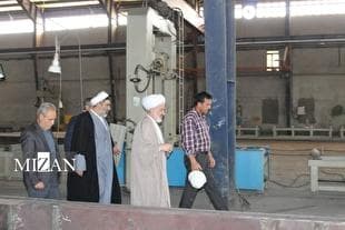 رئیس کل دادگستری خراسان شمالی مشکلات مجتمع فولاد گستر بام شرق را بررسی کرد