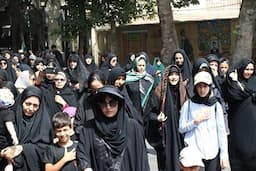 عکس| مراسم جاماندگان اربعین حسینی در بجنورد