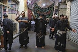 عزاداری اربعین حسینی در بازار تبریز