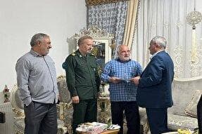 دیدار مدیرکل بنیاد شهید آذربایجان شرقی با سه آزاده شبستر + عکس