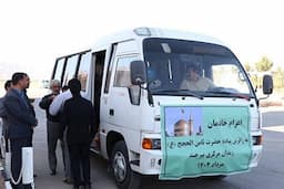زندانیان بیرجند خدمتگزار زائران پیاده امام رضا(ع) شدند