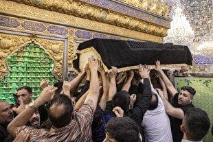 پیکر سیدمحمدعلی بحرالعلوم در کربلا و نجف اشرف تشییع شد