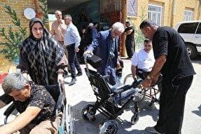 ۳۵۰ ویلچر، پروبال تازه برای معلولان و سالمندان دیار کردستان + عکس