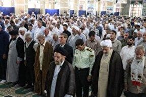 عکس | نماز جمعه خرم‌آباد