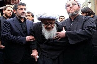 پیاده‌روی آیت‌الله العظمی وحید خراسانی در سالروز شهادت امام عسکری(ع)