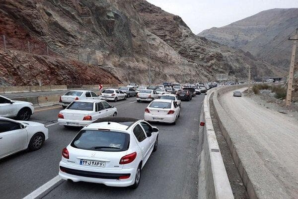 اعمال محدودیت ترافیکی در جاده کندوان و آزادراه تهران - شمال
