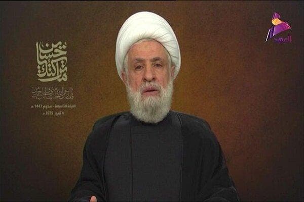 نعیم قاسم: با تداوم تجاوز، مقاومت هرگز سلاح خود را تحویل نخواهد داد