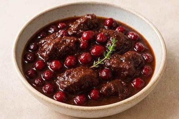 آموزش آشپزی / طرز تهیه خورش زغال اخته خوشمزه و مجلسی در خانه
