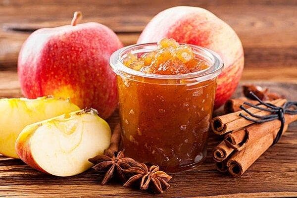 آموزش شیرینی پزی / طرز تهیه مارمالاد سیب با و بدون ژلاتین