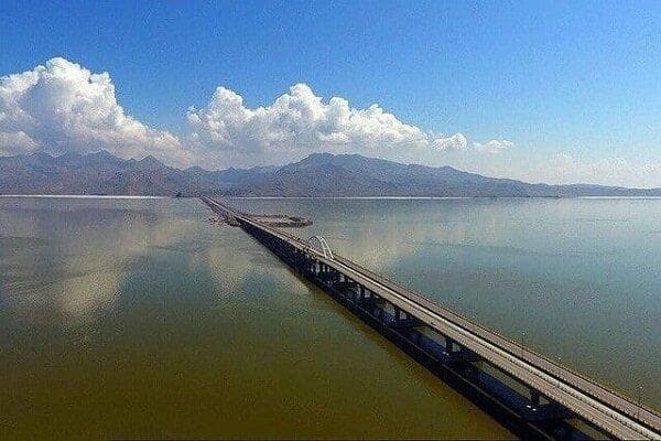 دریاچه ارومیه به طور کامل محو شد + عکس