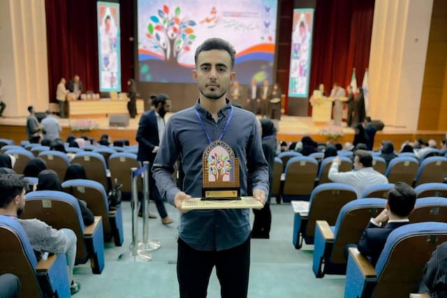 افتخارآفرینی عضو ایسکانیوز خراسان رضوی در جشنواره ملی رشد