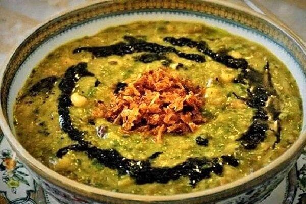 آموزش آشپزی/ طرز تهیه آش کلم‌برگ تبریزی