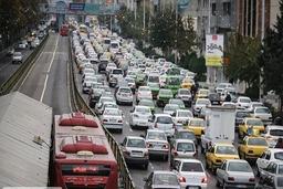 ترافیک سنگین صبحگاهی در برخی از معابر و بزرگراه‌های تهران