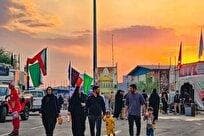 حال و هوای مرز مهران در اربعین حسینی +فیلم