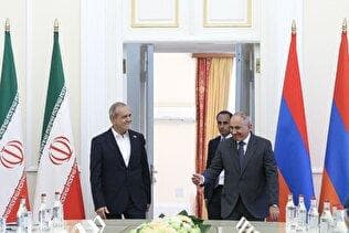 پزشکیان: مرز مشترک ایران و ارمنستان همواره پُلی برای دوستی ملت‌ها بوده است