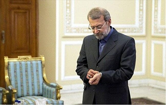 تعریف لاریجانی از دیپلماسی دشمن؛ ایرانی‌ها «تسلیم‌ بشو» نیستند