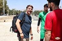آخرین تمرین پرسپولیس قبل از بازی با سپاهان با حضور مربی جدید آلمانی