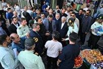 مقابله مستمر و جدی با بساط گستران تجریش مطالبه شهروندان است