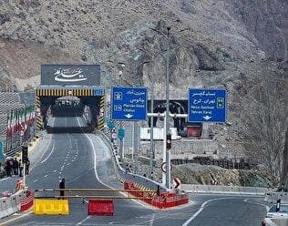 جاده چالوس و آزادراه تهران_شمال موقتاً مسدود شد