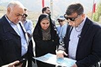 بازدید وزیر از باند شرقی آزادراه تهران-شمال/ پیشرفت عبور ۷۵ درصدی مسیر از تونل‌ها