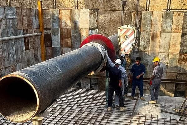 بهره‌برداری از بخش خشکی خط لوله فاز ۱۶ پارس جنوبی