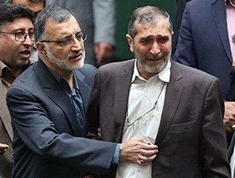 اعتراض و گریه مرحوم علی اصغر زارعی هنگام تصویب ننگ‌نامه برجام