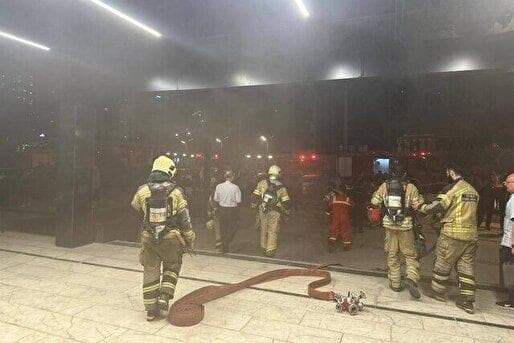 آتش‌سوزی در برج ۲۵ طبقه در تهران/ تخلیه ۴۰ نفر از ساکنان (۲۷ مرداد ۱۴۰۴)