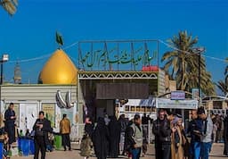 دستان پُر اعجاز حِلّه برای زائران اربعین/ به سمت زیارتگاه بی‌بی شریفه در جنوب شرق کربلا
