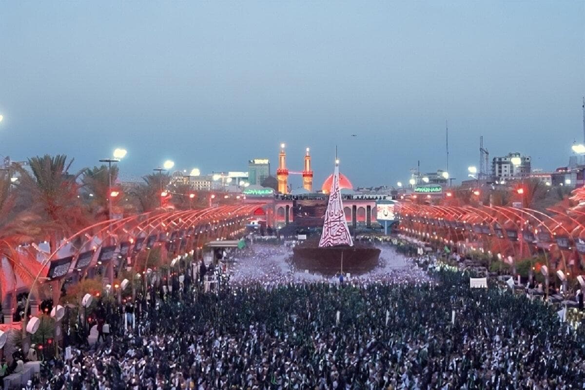 ببینید | عزاداری دستۀ بنی عامر در بین‌الحرمین
