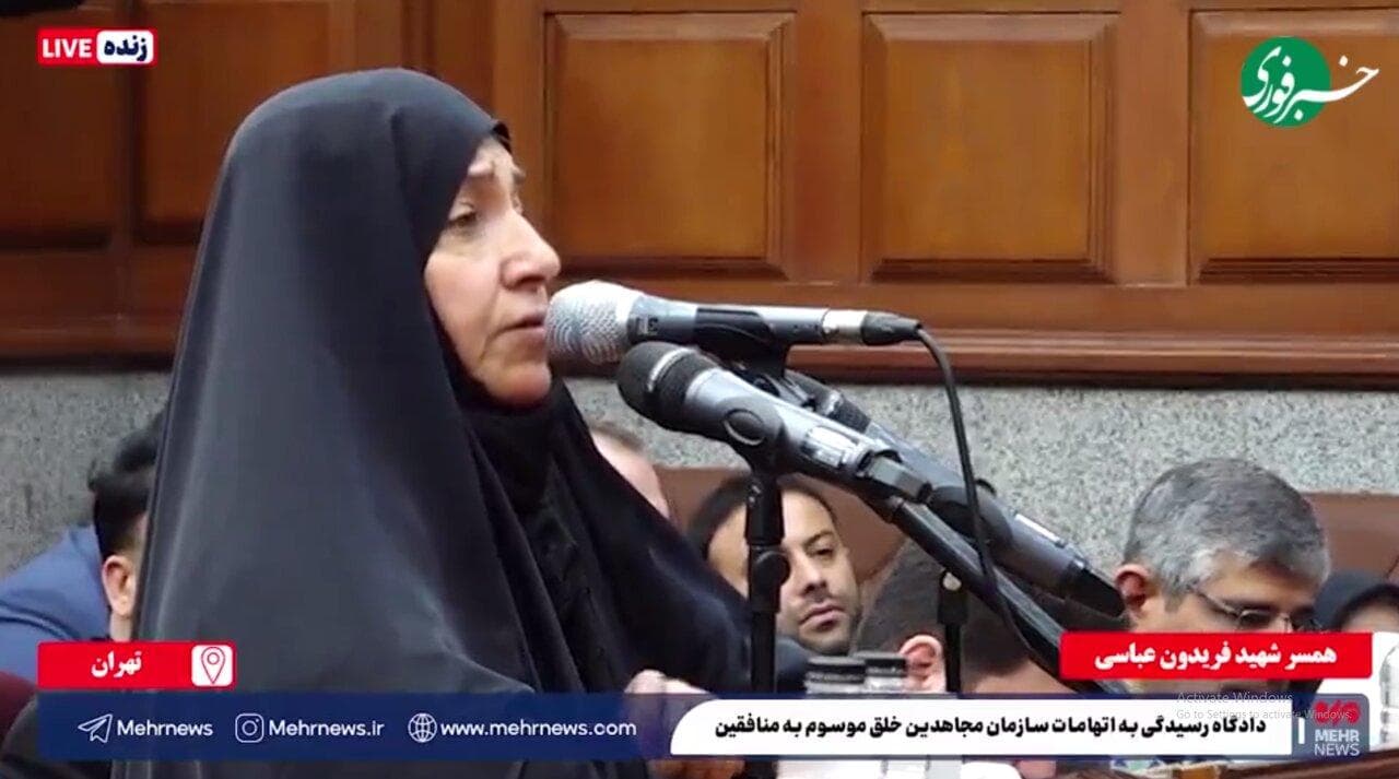 ببینید | روایت همسر شهید فریدون عباسی از لحظه حمله موشکی اسرائیل: همسرم از طبقه سیزدهم ساختمان به پایین پرت شده بودند