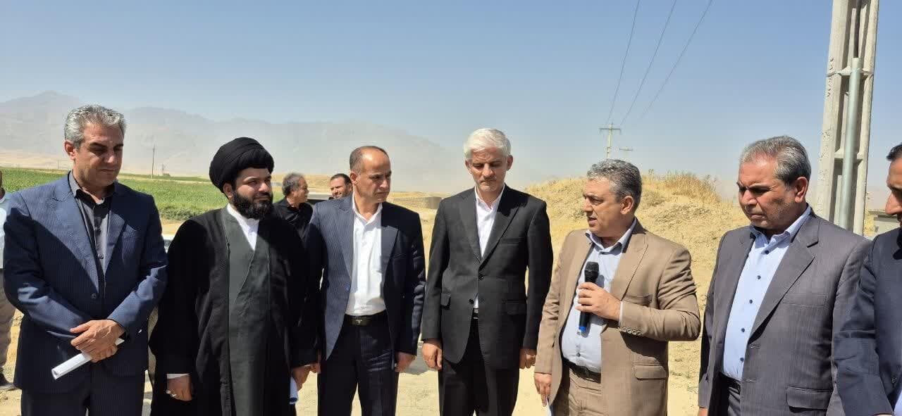 پروژه تامین آب پایدار شهر ازنا افتتاح شد