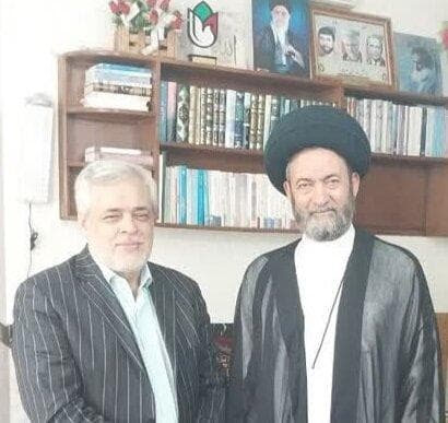 دیدار محمدمهاجری با امام جمعه اردبیل