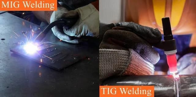 مقایسه جوشکاری MIG با سیم جوش و جوشکاری TIG با فیلر