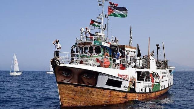 ببینید | بزرگ‌ترین ناوگان همبستگیِ بین‌المللی به‌سمت غزه حرکت کرد