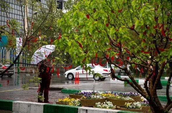 پیش‌بینی وضعیت هوا طی آخر هفته/ رگبار باران در این نقاط