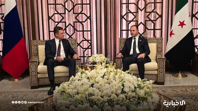 هیأت عالی‌رتبه روسیه وارد دمشق شد/عکس
