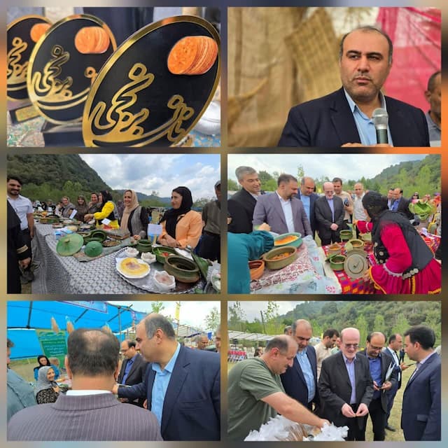 برگزاری جشنواره نان تمیجان در دیوشل لنگرودبرگزار شد