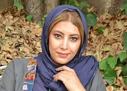 عکس | تصاویری زیرخاکی از لادن طباطبایی با چادر در کنار خسرو شکیبایی در لباس پلیس در سال ۱۳۷۴