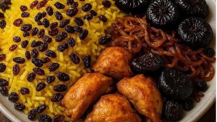 طرز تهیه انجیر پلو لذیذ و مقوی به روش سنتی